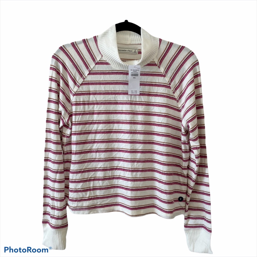 New Abercrombie & Fitch Striped Sweater
